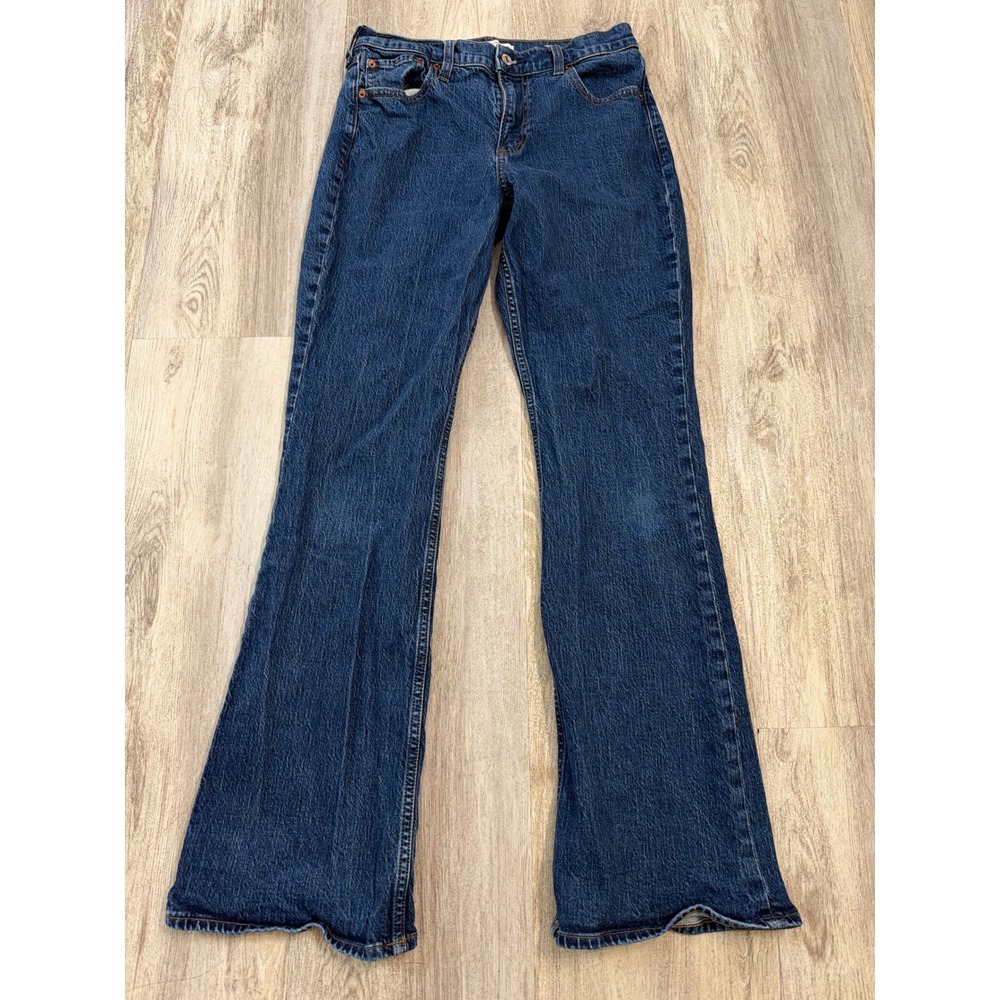 Abercrombie & Fitch High Rise Bootcut Jeans Blue Medium Wash Size 29 Regular